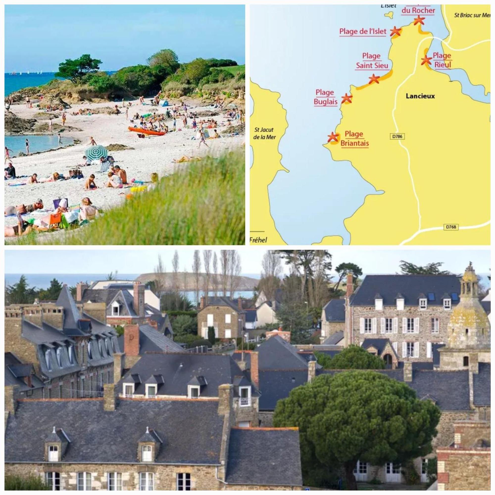 Maison Familiale Sur La Cote D'Emeraude Lancieux Ngoại thất bức ảnh